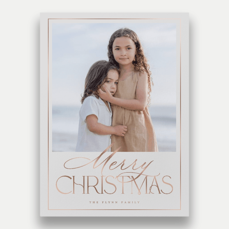 Refined Collage Holiday Card
