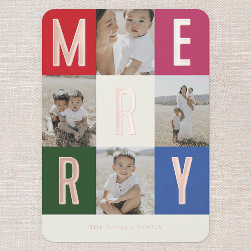 Modern Colorblock Merriment