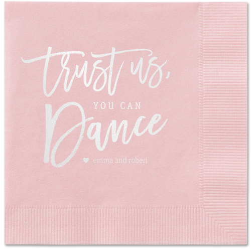 Blush Napkins For Wedding