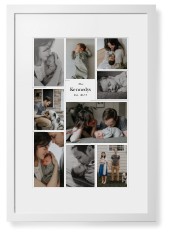 Modern Family Collage Portrait