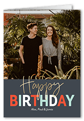 Birthday Coral Colors