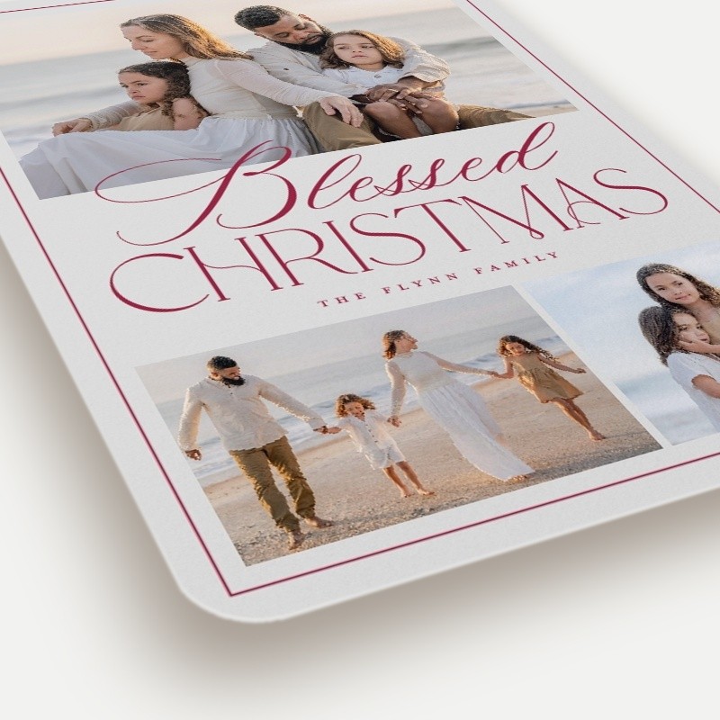 Elegant Mix Holiday Card