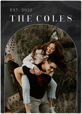 Brushed Arch Portrait