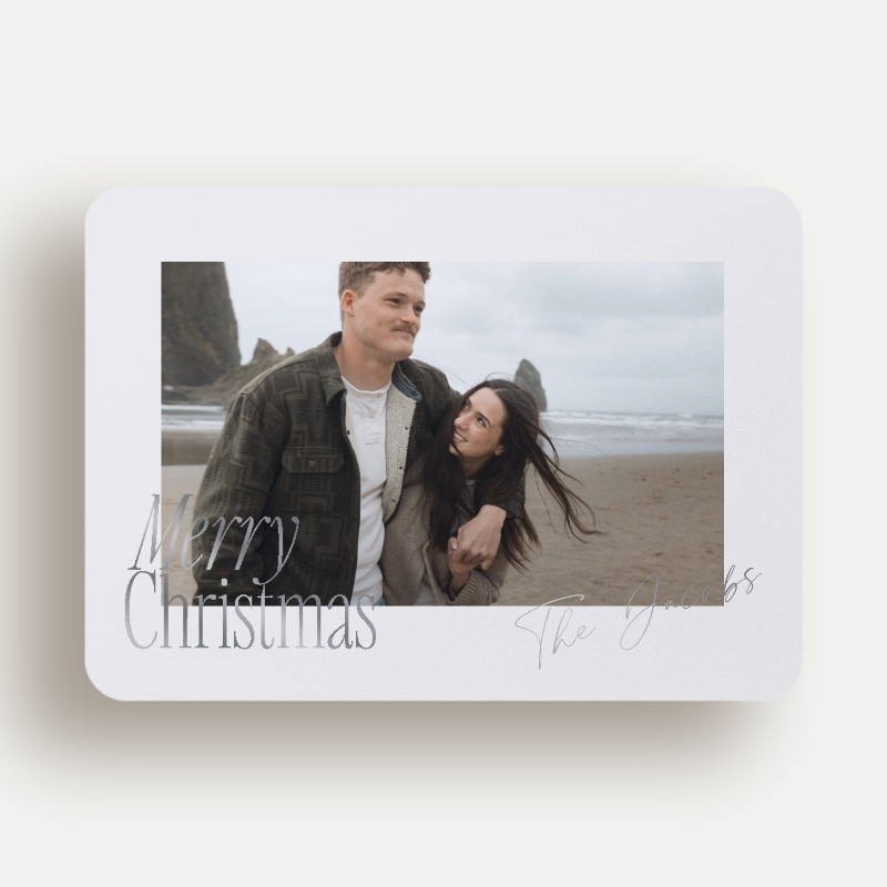 Statement Foil Holiday Card