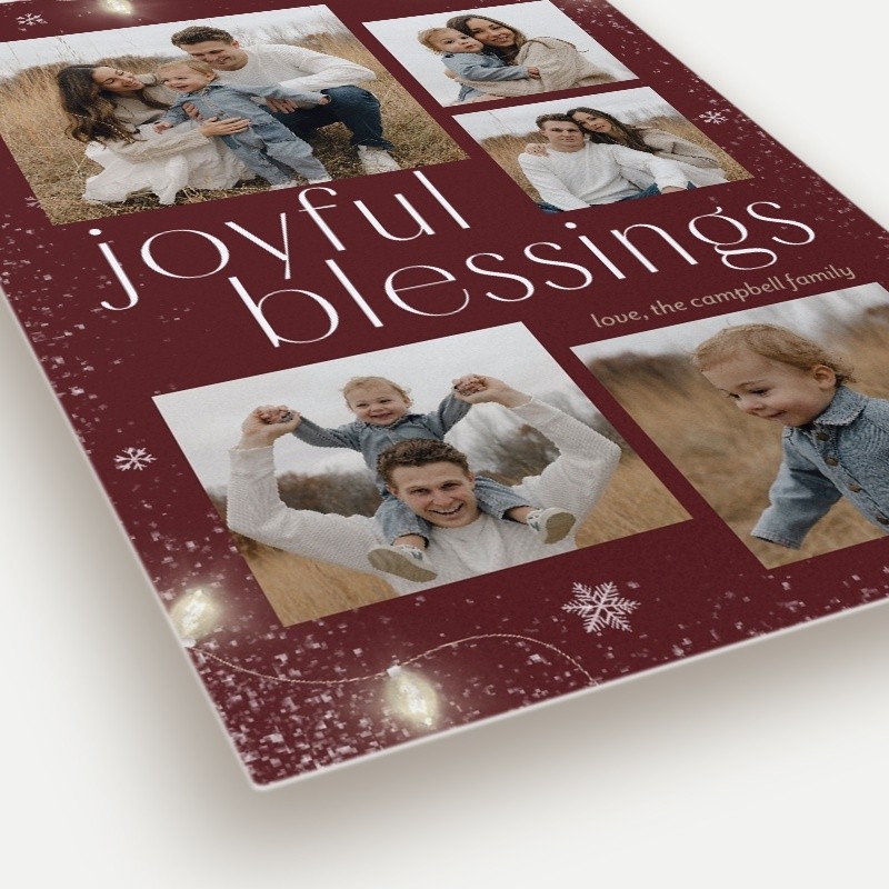 Twinkling Lights Holiday Card