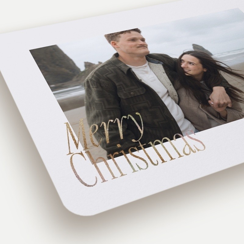 Statement Foil Holiday Card