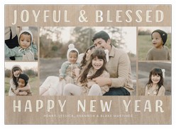 Rustic Joyful Wishes