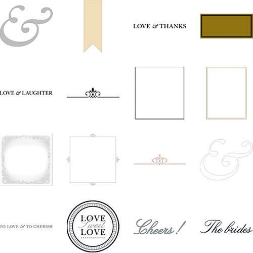 Classic Wedding Guestbook 8x8 undefined  Premium Album