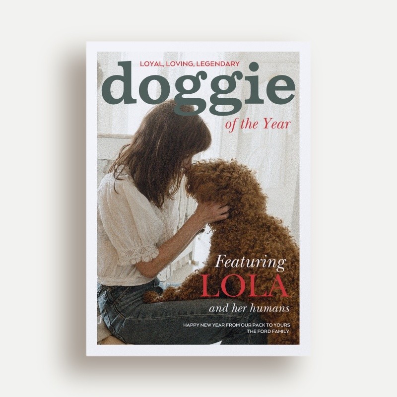 Leanne Ford Cover Pup Holiday Card