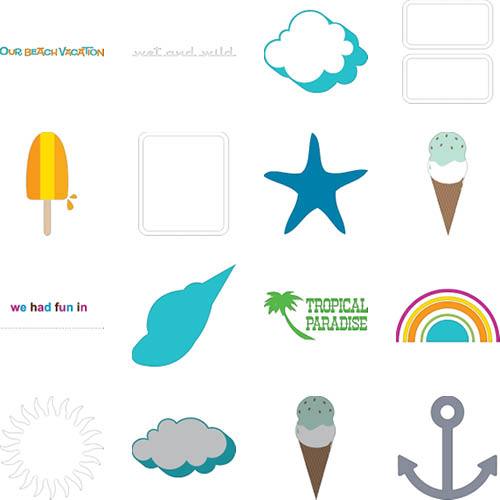 Fun In The Sun 12x12 undefined  Premium Album