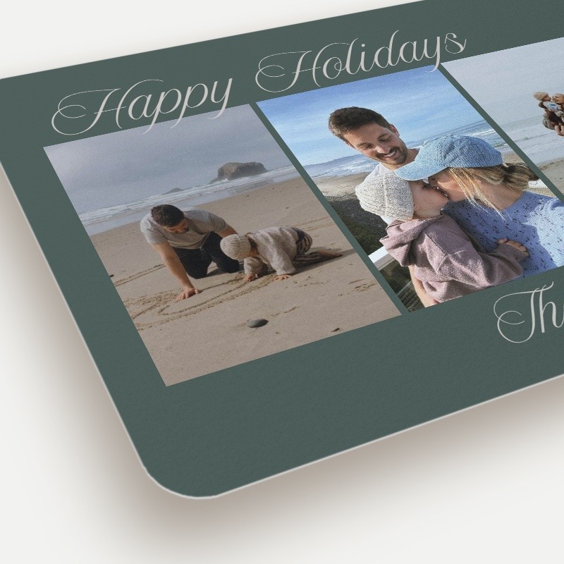 Elegant Signature Holiday Card