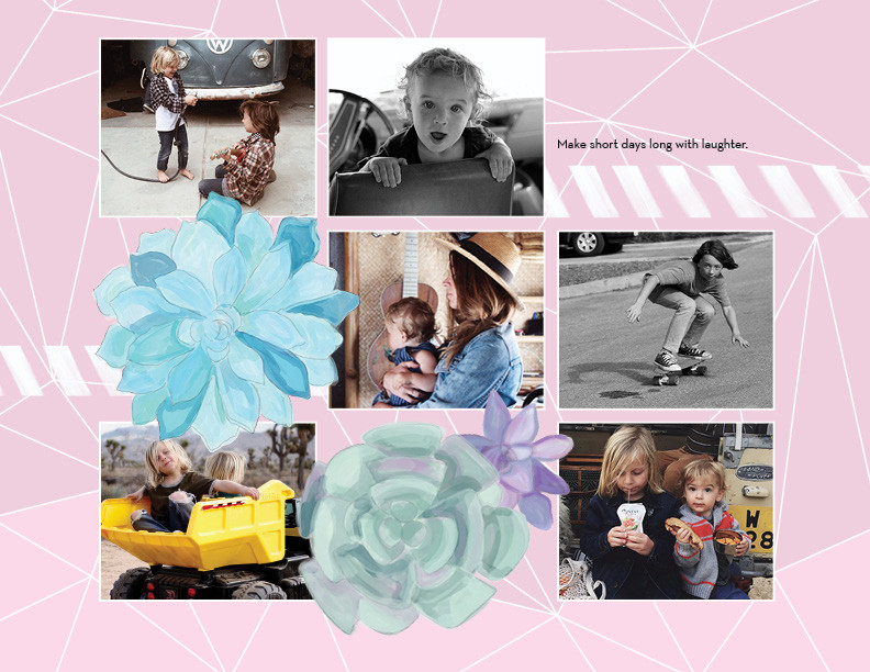 Watercolor Botanicals 8x11 undefined  Wall Calendar