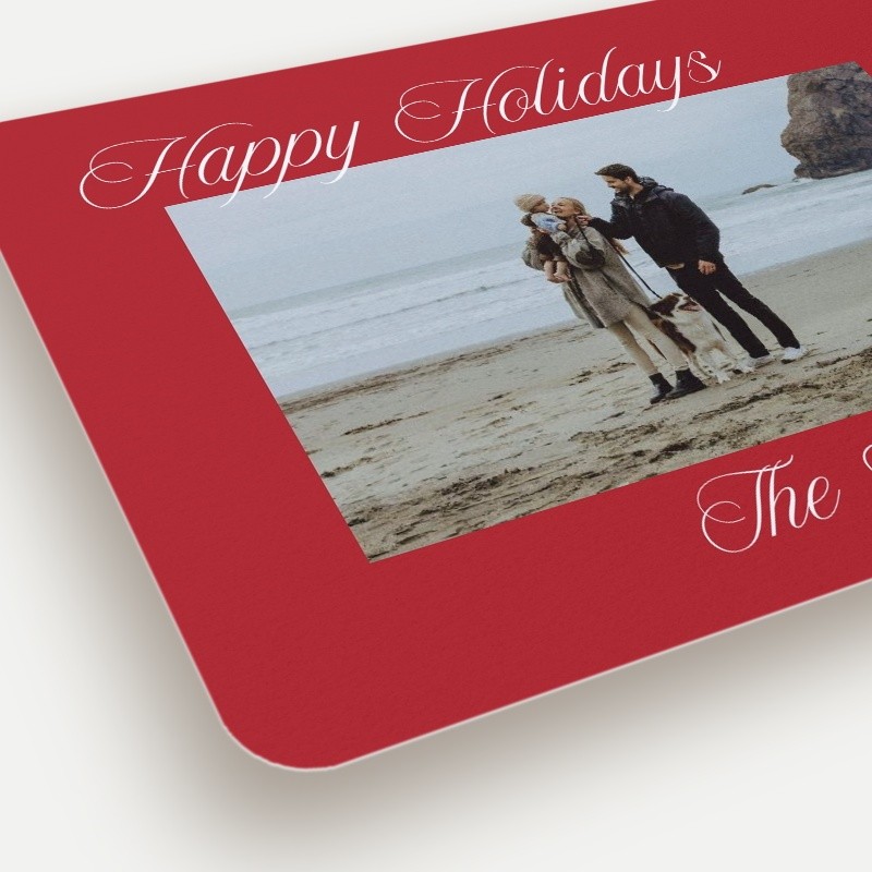Elegant Signature Holiday Card