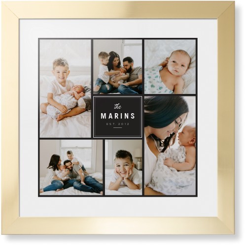 Contemporary Family Collage