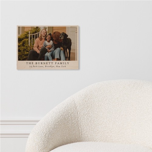 Gallery of One Landscape 10x14 Multicolor  Wood Print