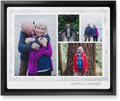 Brushed Border Collage Of Four