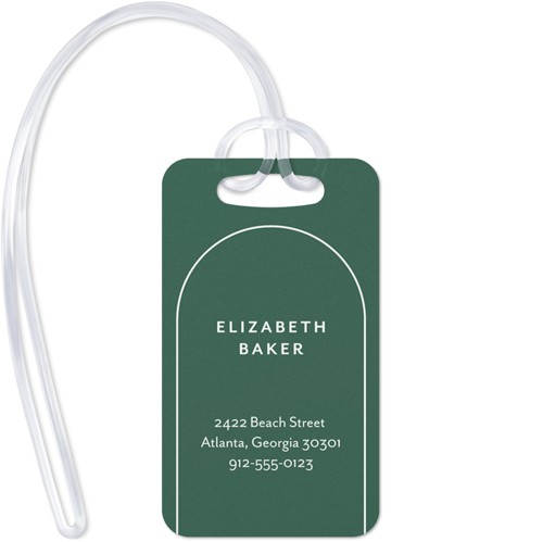 Arch Frame 2x3 White  Luggage Tag