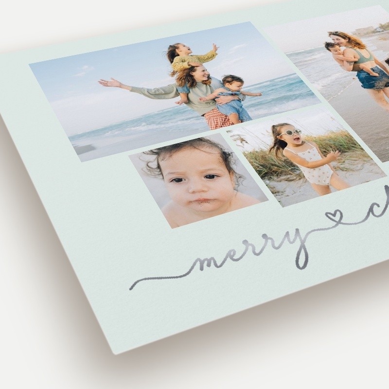 Script Joy Holiday Card