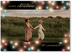 Colorful Bokeh Border