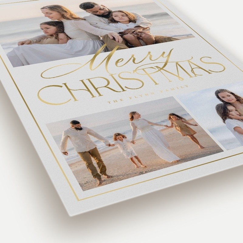 Refined Collage Holiday Card