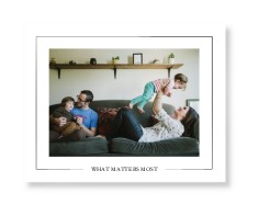 Simple Outline Border Landscape