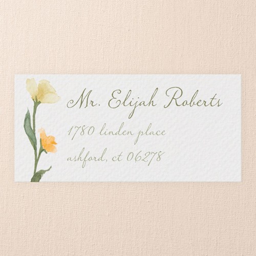 Watercolor Wildflowers