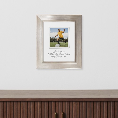 Sentimental Note 8x10 White  Framed Print