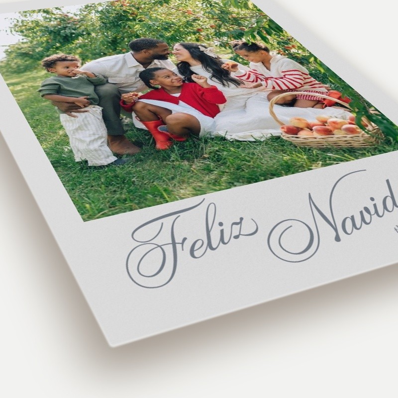 Script Collage Holiday Card