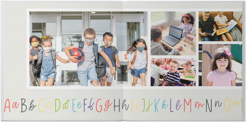 Colorful School Days by Float Paperie