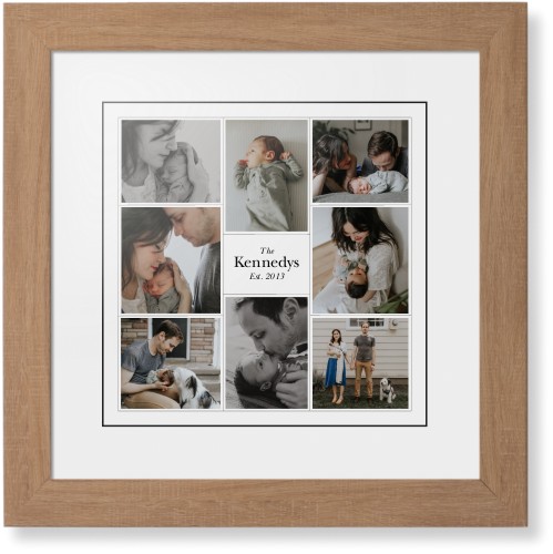 Modern Family Collage Portrait