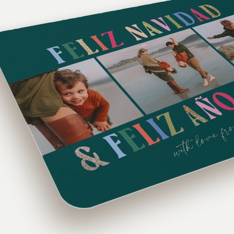 Whimsical Trio Holiday Card