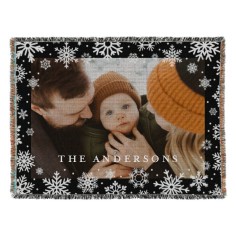 Whimsy Snowflake Border