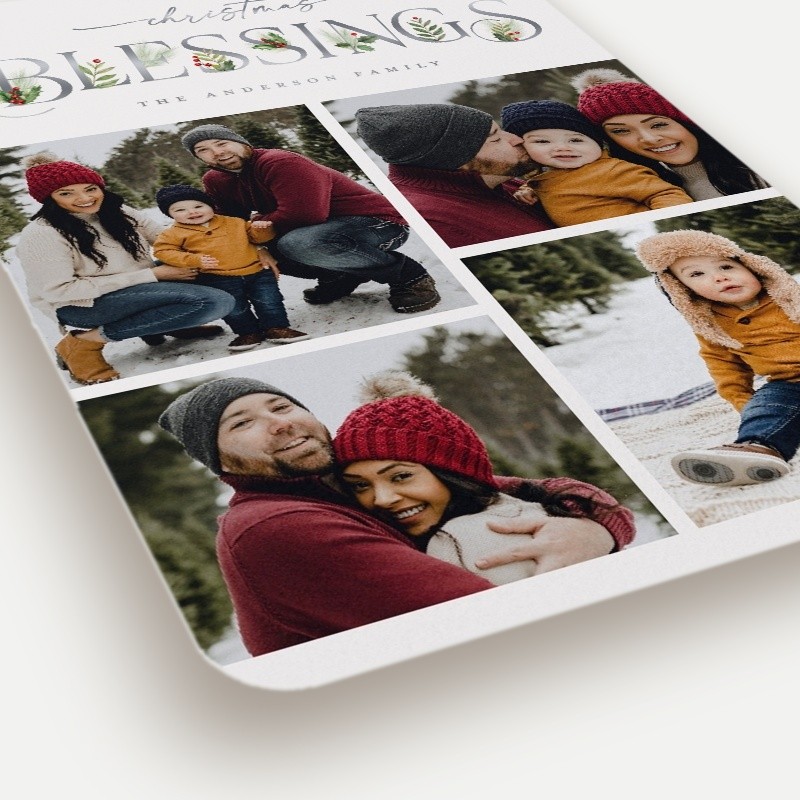 Classic Statement Holiday Card