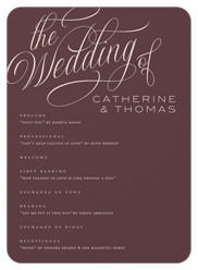 The Wedding Of