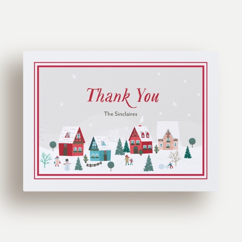 Town Santa Thank You Card