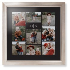 Modern Gallery Monogram of Nine