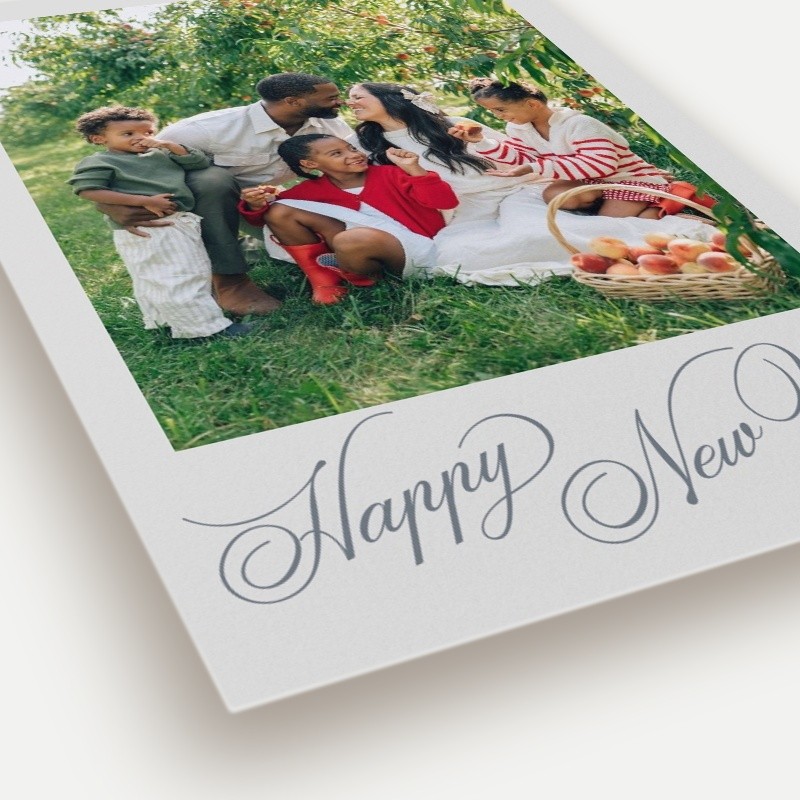 Script Collage Holiday Card