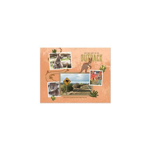 Passport to Australia and New Zealand 8x11 undefined  Premium Album