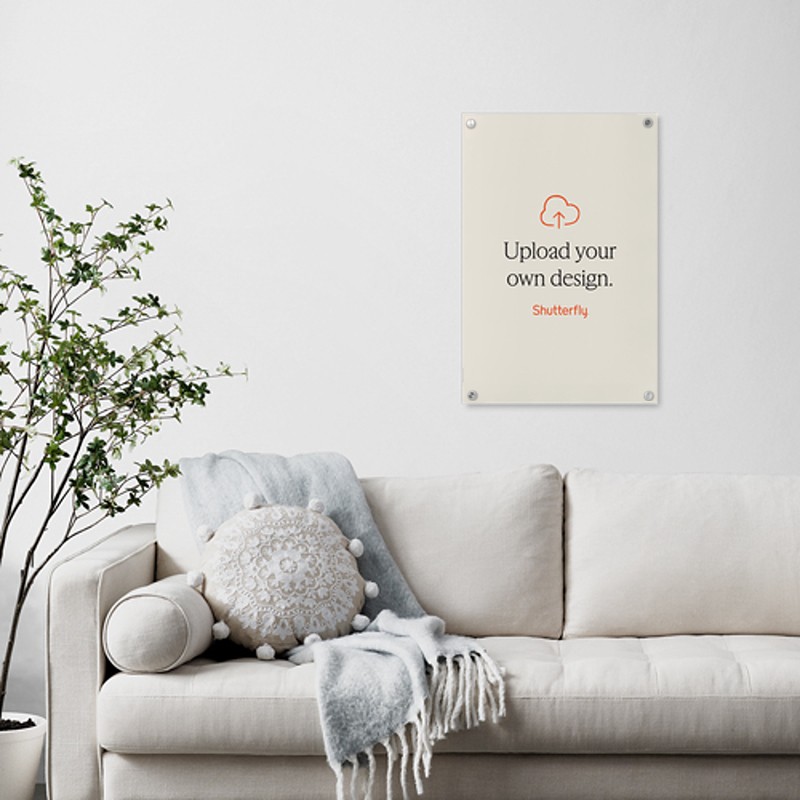 Upload Your Own Design 20x30 Multicolor  Acrylic Print