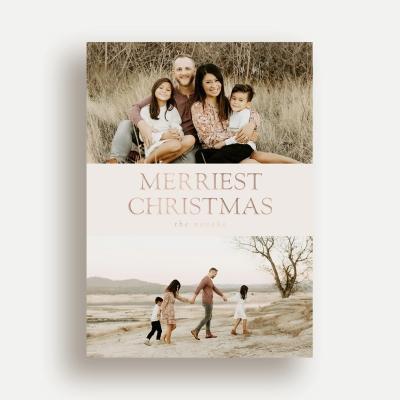 Editable Merriest Sentiment