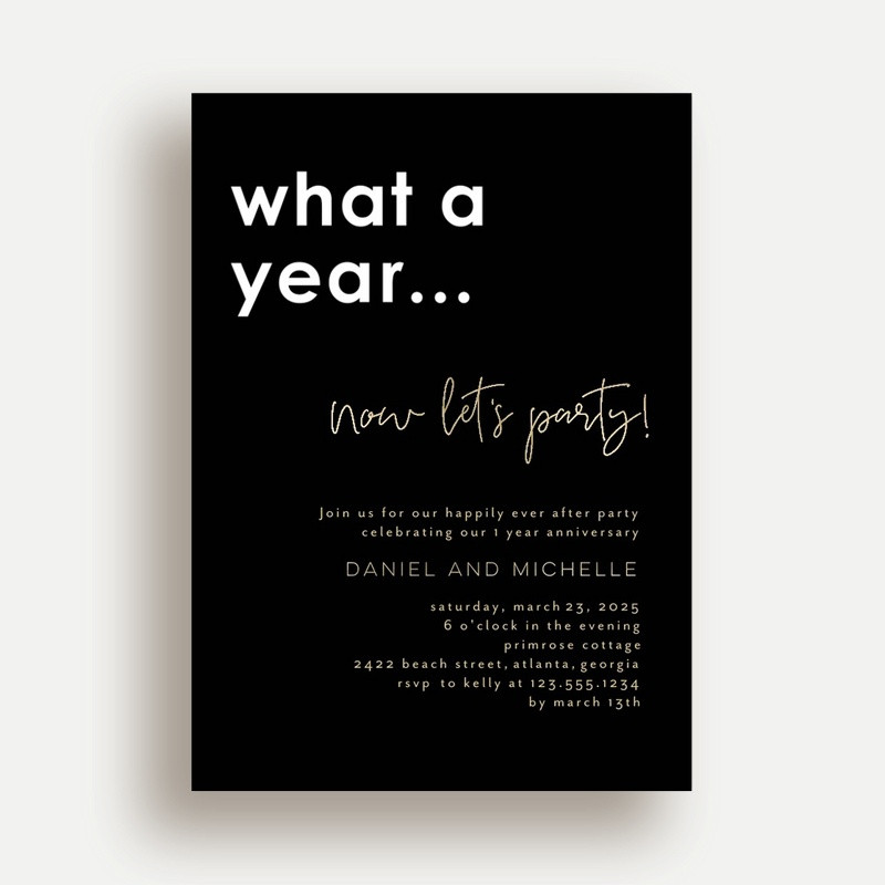 A Year To Party