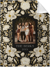 Dark Floral Frame​