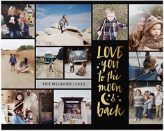 To The Moon and Back Collage