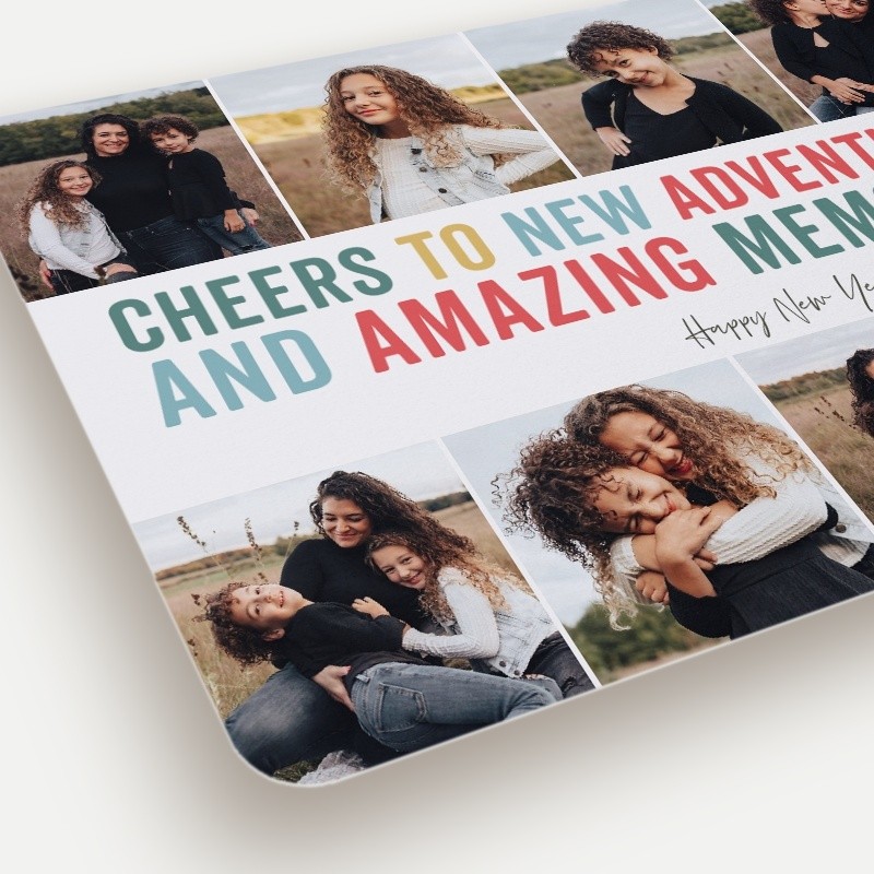 Bold Adventures New Year's Card