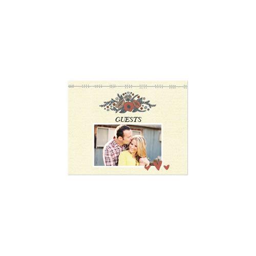 Rustic Wedding Guestbook 11x14 undefined  Premium Album