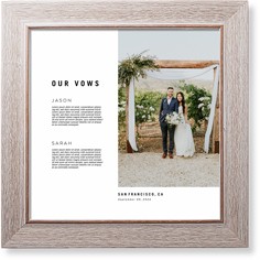 Modern and Minimal Vows