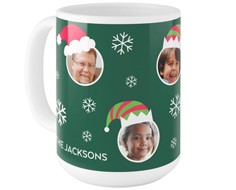 Festive Floating Faces