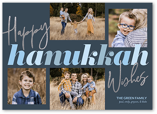 Contemporary Hanukkah Cards