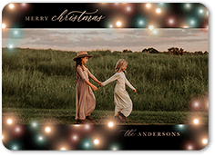 Colorful Bokeh Border