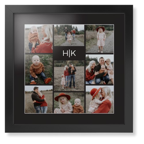 Modern Gallery Monogram of Nine